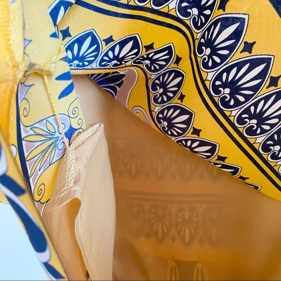 J. Crew Factory Jules Scroll Print Shift Dress Size 4 - Picture 6 of 7